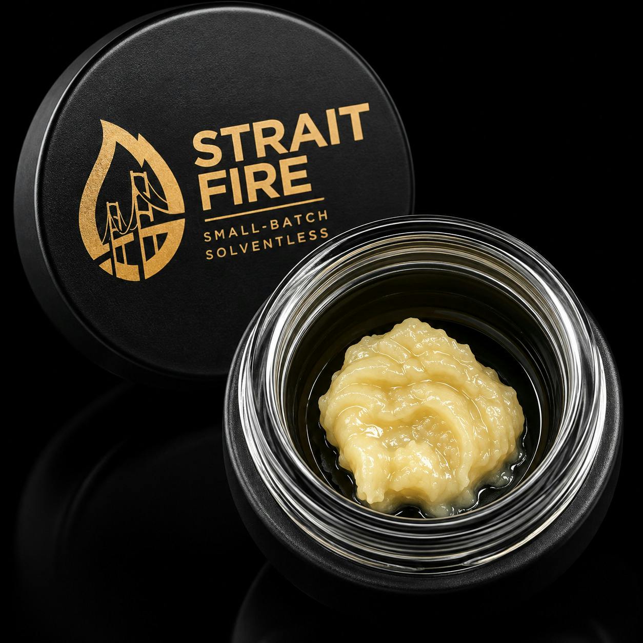 StraitFire x Adams Family - 1g Live Rosin - Lazer Jet