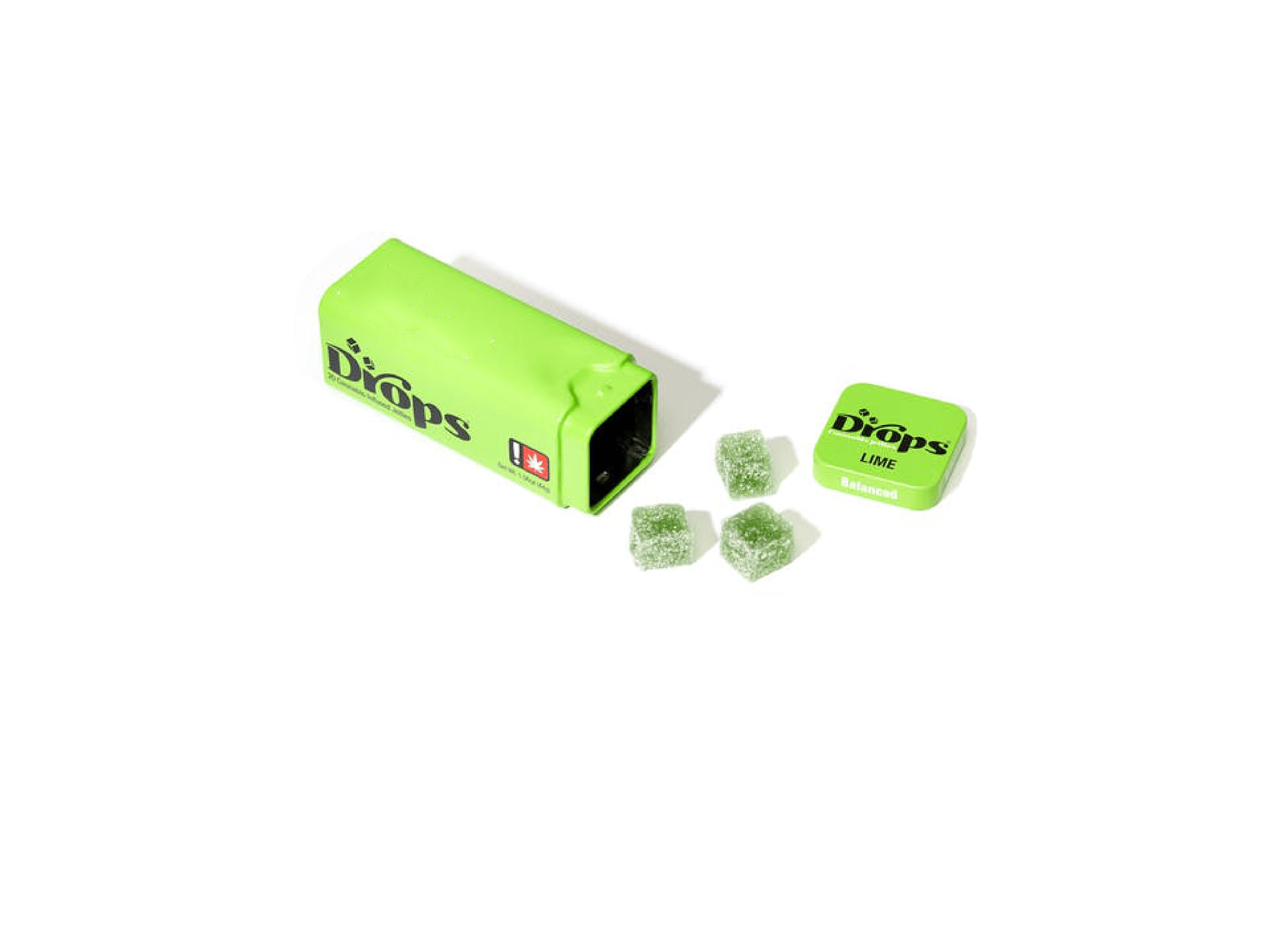 Drops: Drops Gummies 20pk Lime 100mg