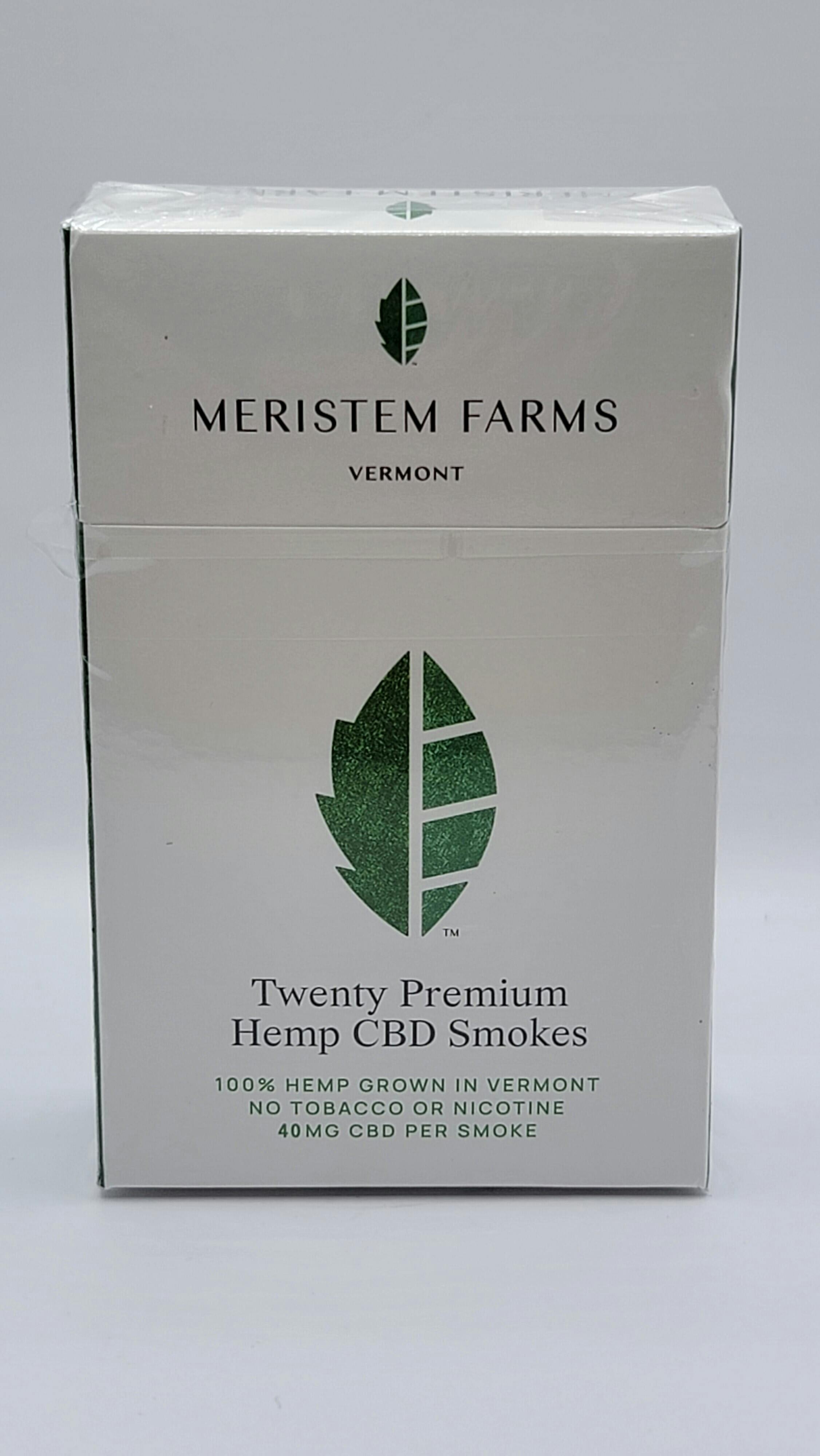 Meristem Farms - Hemp CBD Smokes