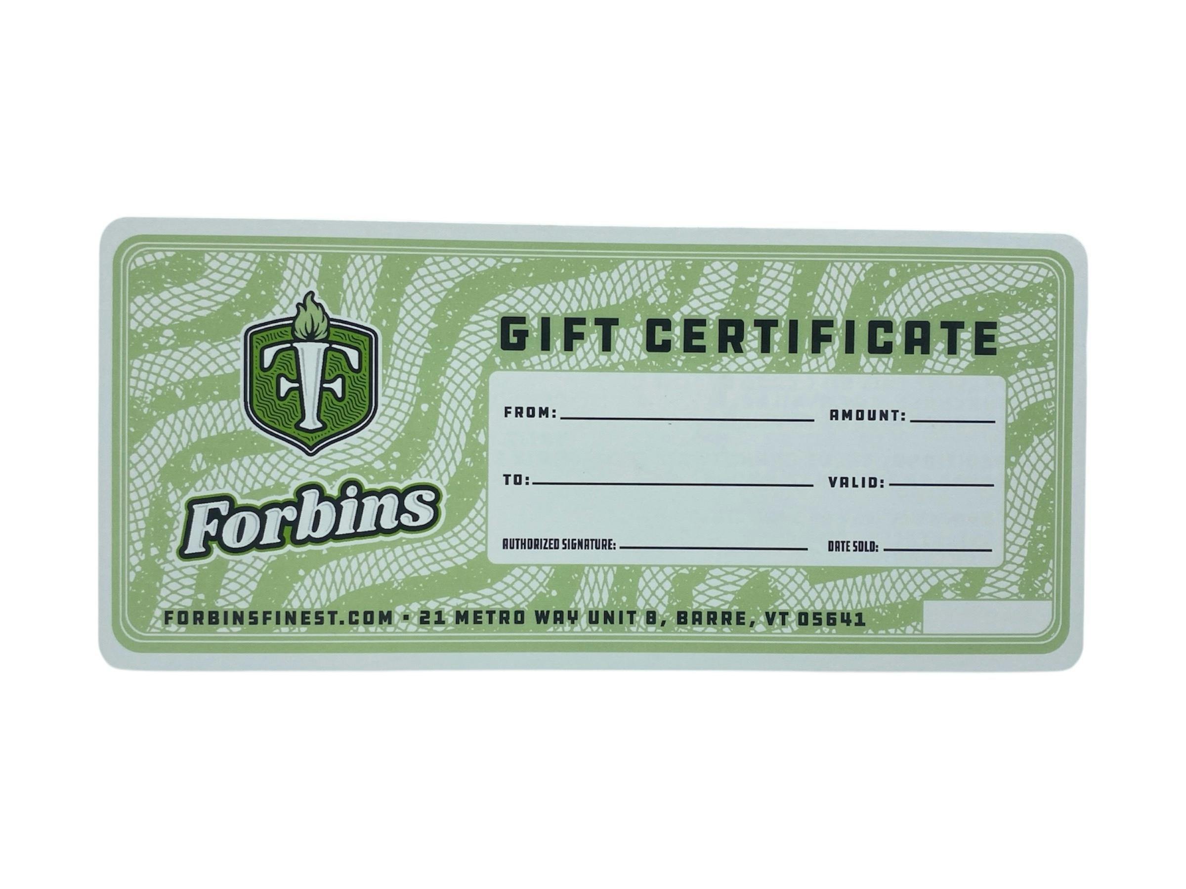 Gift Card $20