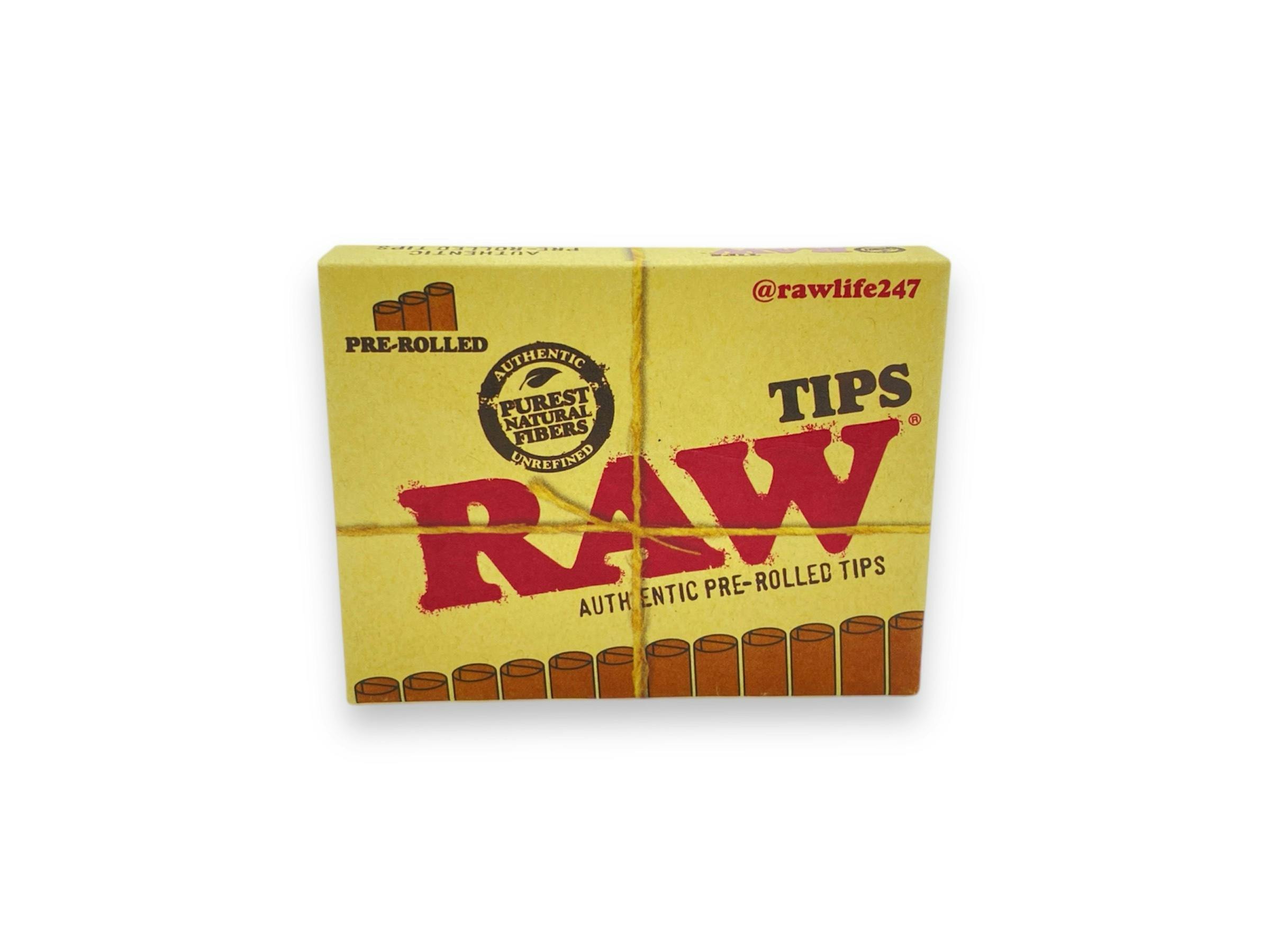RAW Pre Rolled Tips at Forbins Reserve + ForbinsFinest Cultivation
