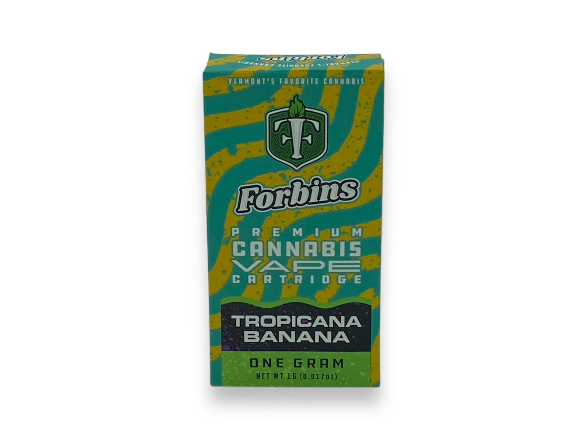 Tropicana Banana 0.5G Distillate at Forbins Reserve + ForbinsFinest Cultivation