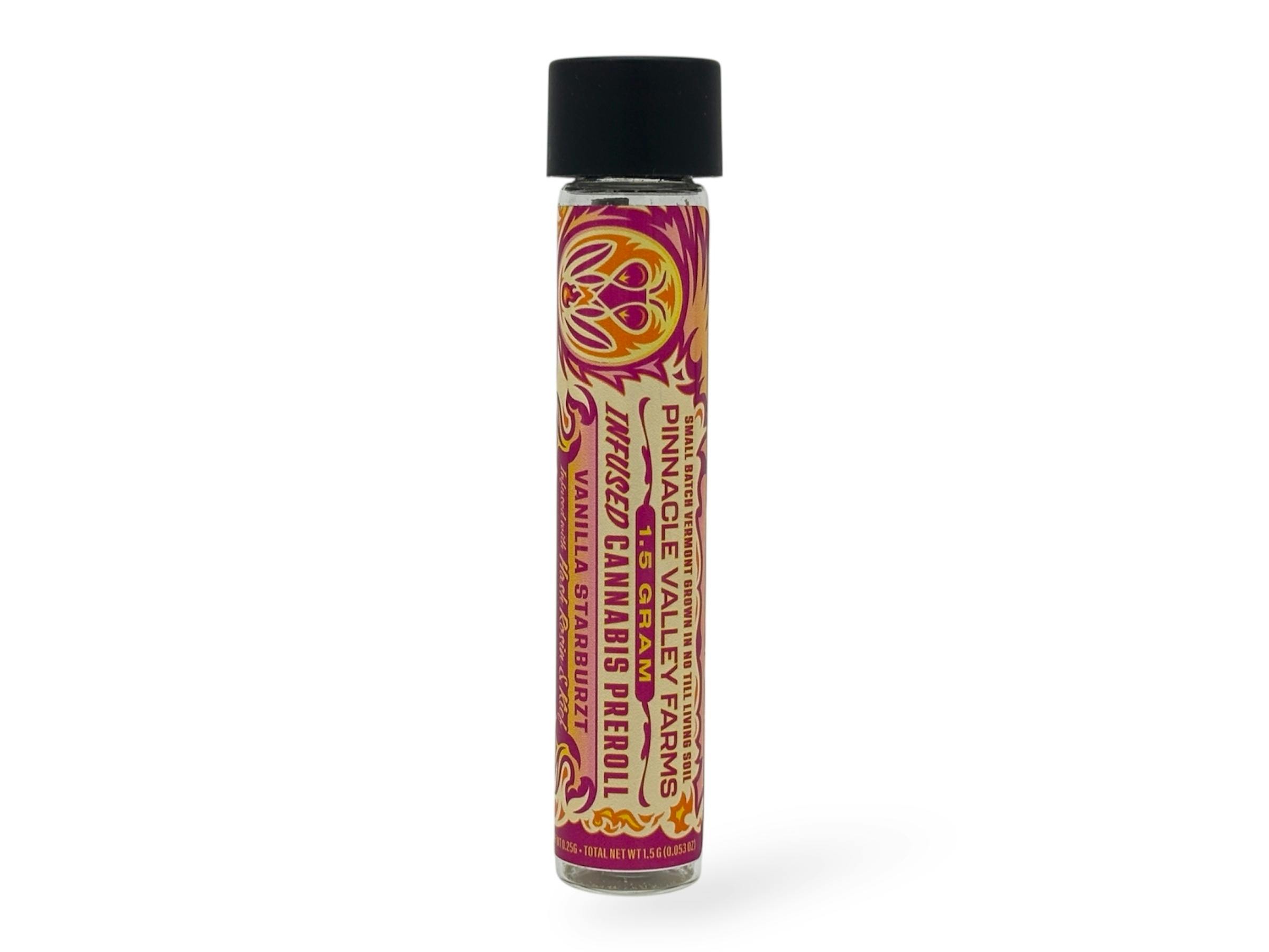Vanilla Starburzt Infused Pre Roll at Forbins Reserve + ForbinsFinest Cultivation
