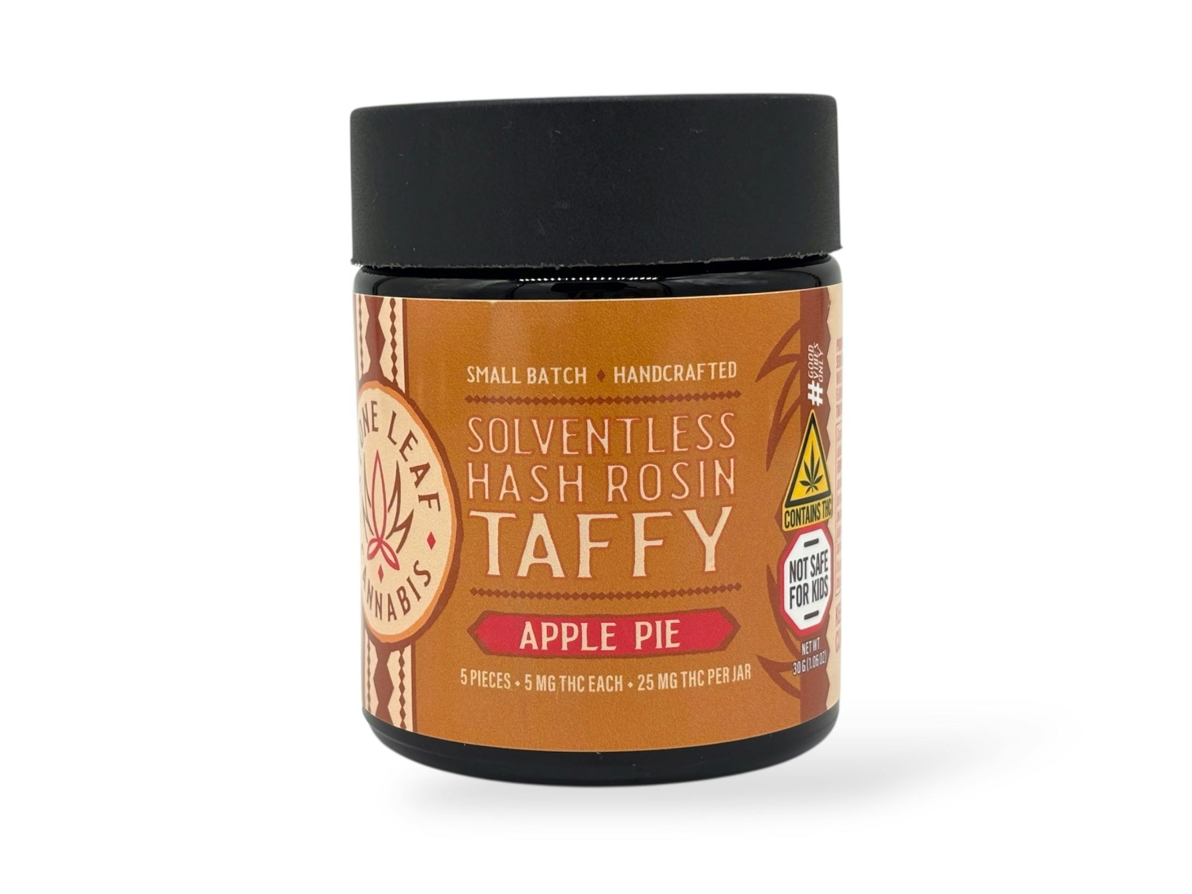 Apple Pie Hash Rosin Taffy 5mg/ea - 25mg Total at Forbins Reserve + ForbinsFinest Cultivation