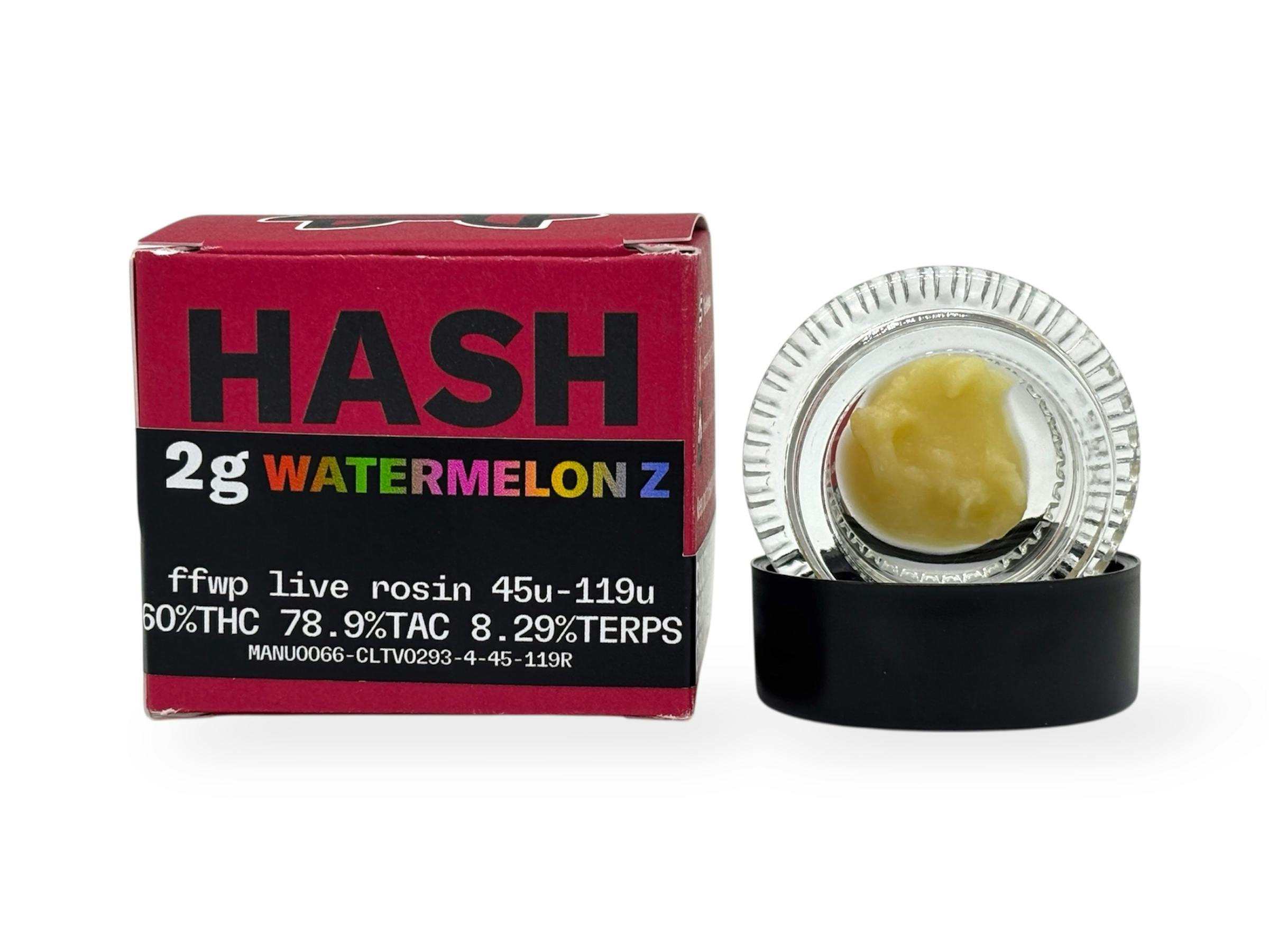 Watermelon Z 2g Live Rosin Bucket