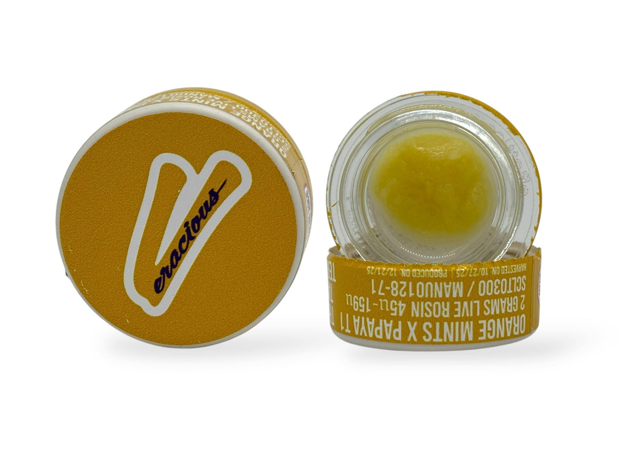 Orange Mintz x Papaya Live Rosin Bucket