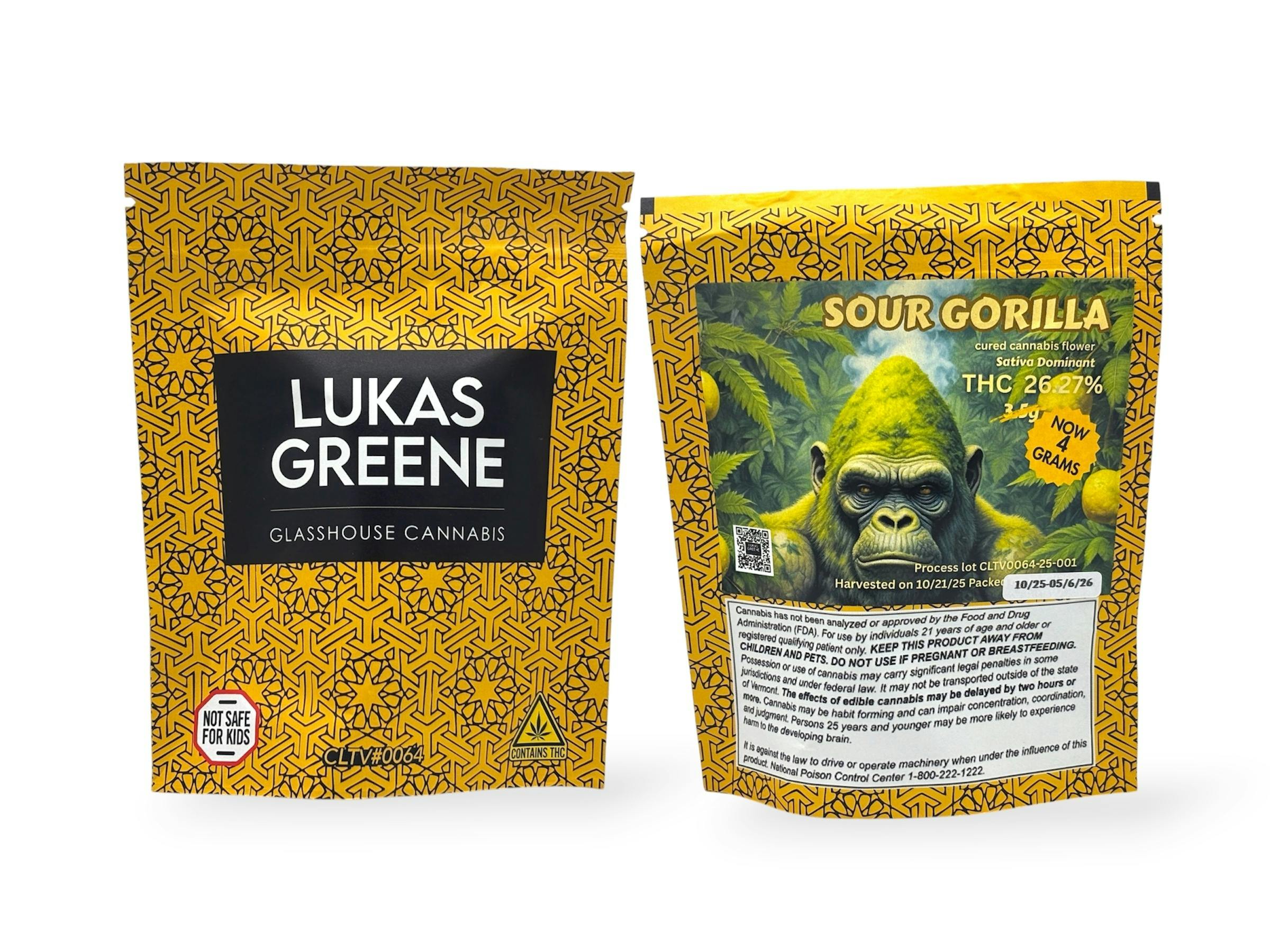 Sour Gorilla 4g Pouch