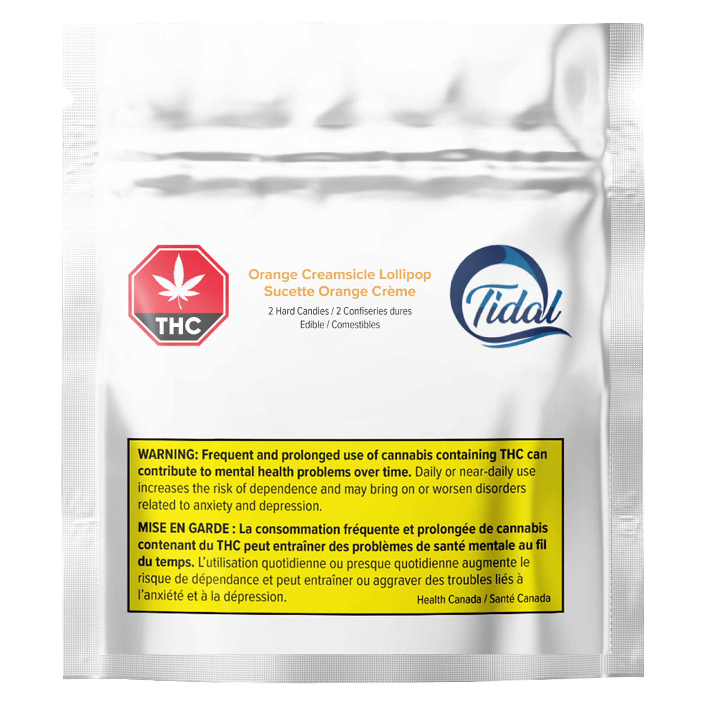 TIDAL - Orange Creamsicle Lollipop - Hybrid - 2 Pack