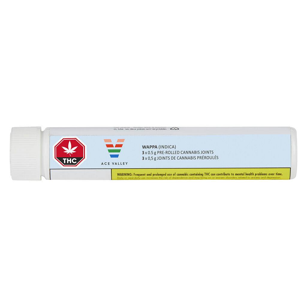 ACE VALLEY - Wappa Pre-Rolls 3 x 0.5g