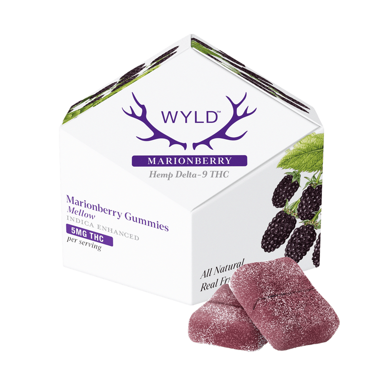 Wyld| Indica Gummies | Marionberry