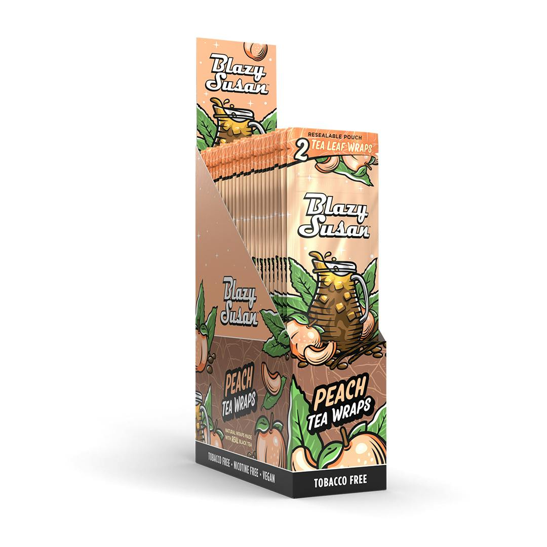 Blazy Susan | Tea Leaf Wrap (2 pack) | Peach Tea at Pot Mama's