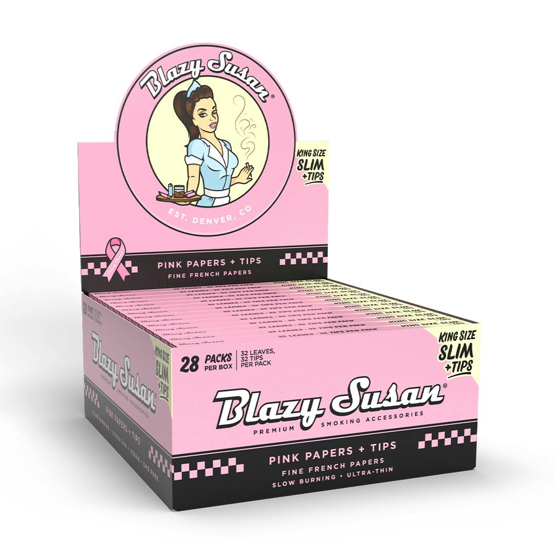 Blazy Susan | King Size Rolling Papers + Tips