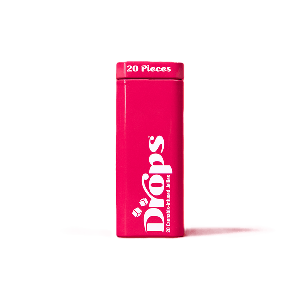 Drops | 5mg THC:2.5mg CBD Gummies (10ct) | Raspberry