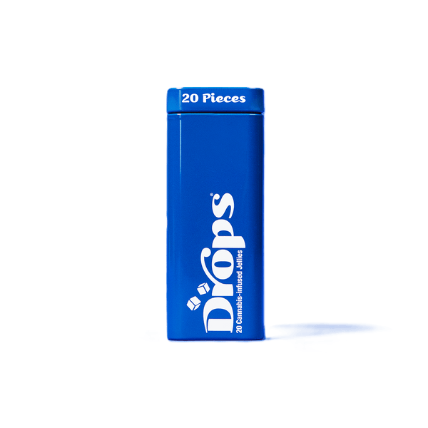 Drops | 1mg THC:2.5mg CBN:10mg CBD Gummies (20ct) | Blueberry