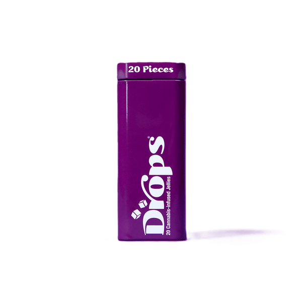 Drops | 5mg THC:10mg CBD Gummies (10ct) | Blackberry