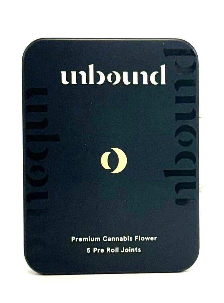 Unbound | .5g Pre-roll (5 pack) | Dark Rainbow