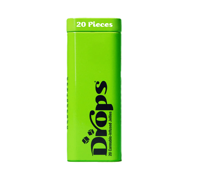 Drops | 5mg THC Gummies (10ct) | Lime