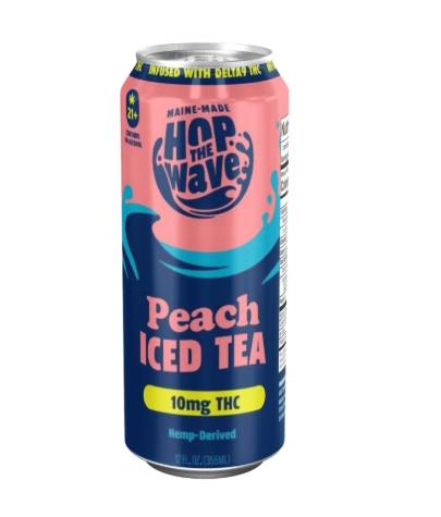 Hop The Wave | Peach Tea | 10mg THC