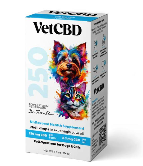 VetCBD | 250mg CBD Pet Tincture