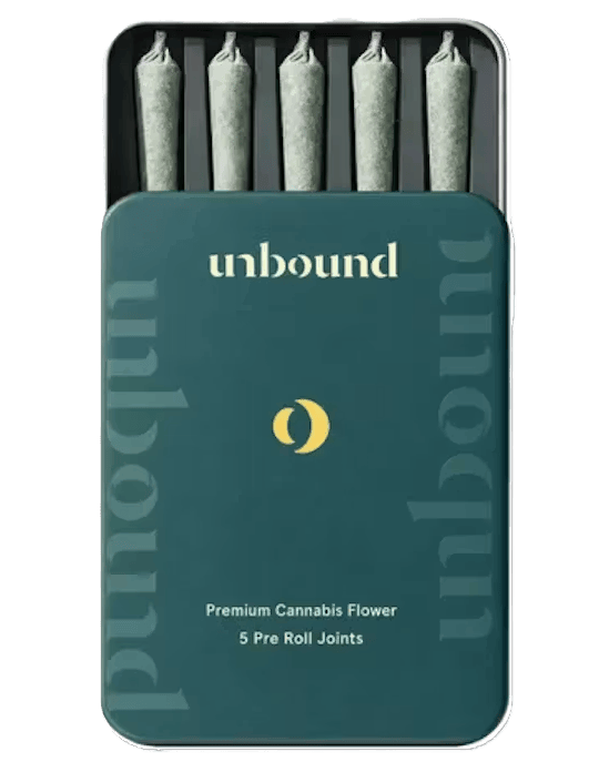 Unbound | 0.5g Pre-Roll (5pk) | Frosted Runtz