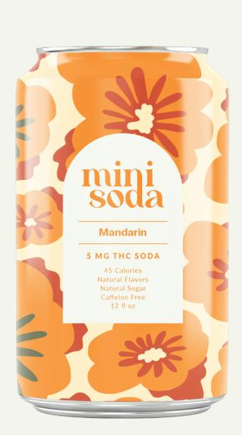 Mini Soda | Mandarin Soda | 5mg THC