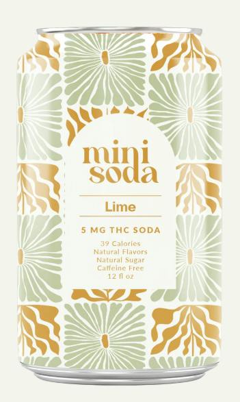 Mini Soda | Lime Soda | 5mg THC