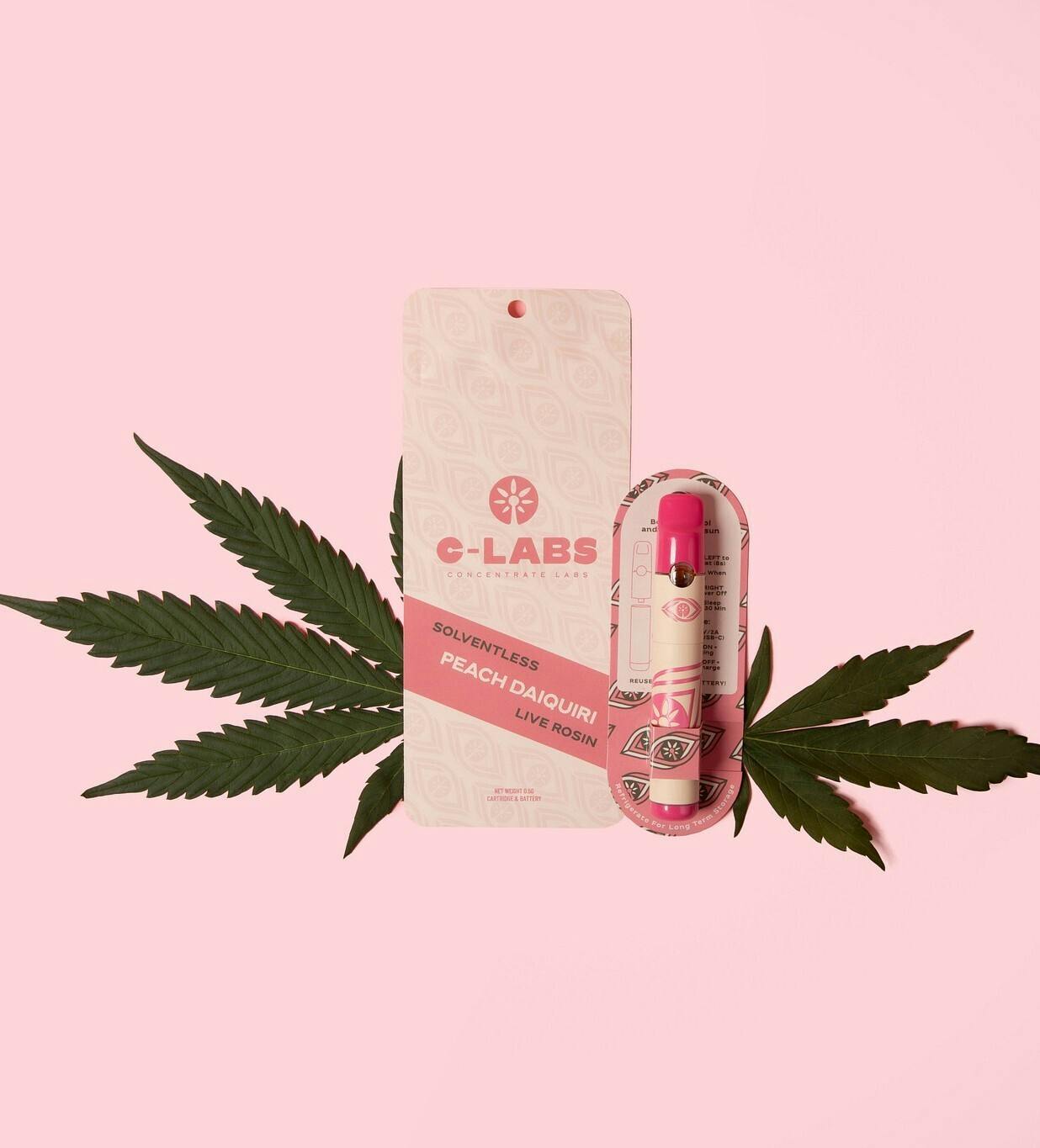 C-Labs | .5g Vape Cart | Peach Daiquiri