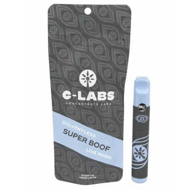 C-Labs | .5g Live Rosin Vape | Super Boof