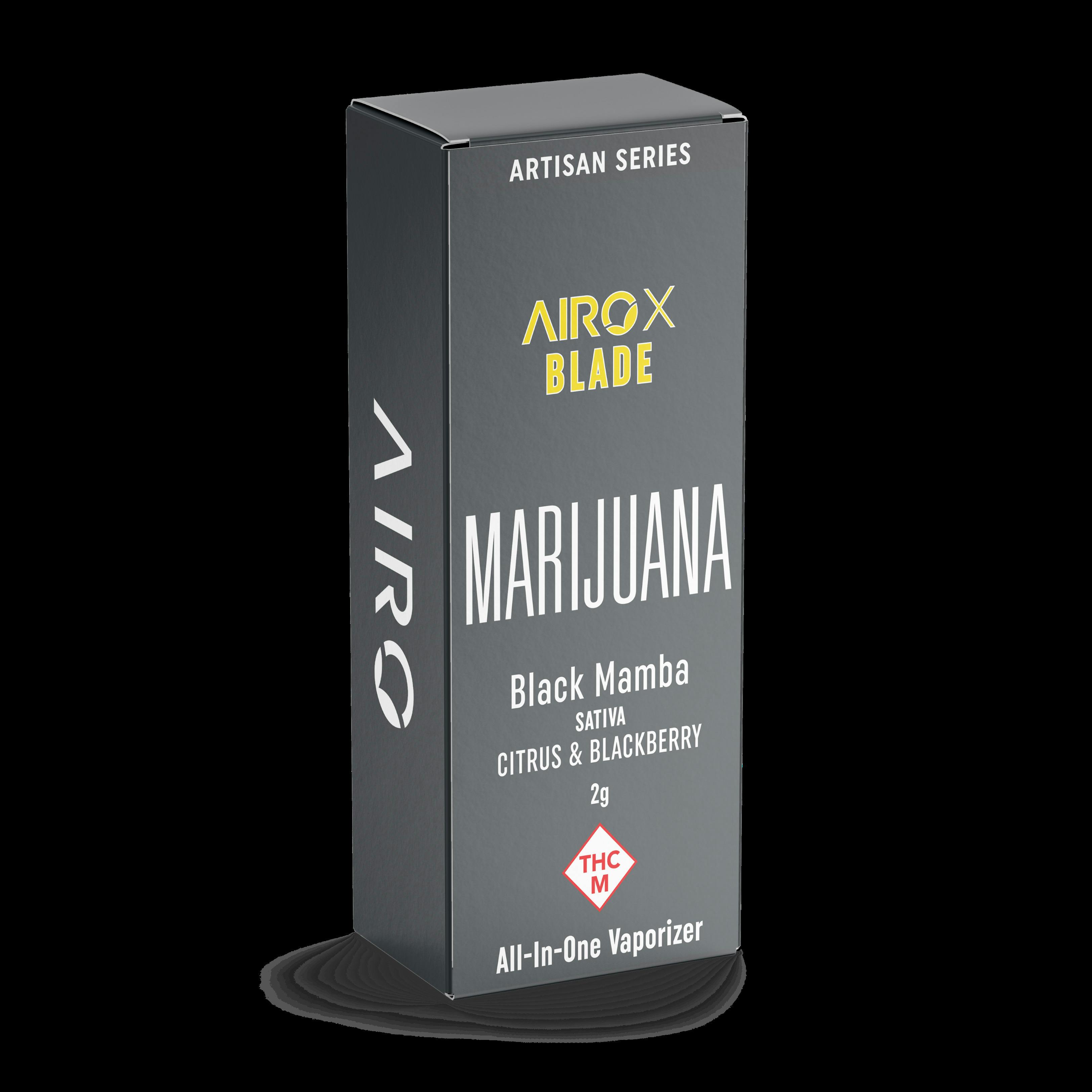 Black Mamba Artisan Series AiroX Blade Disposable Vape (2g)