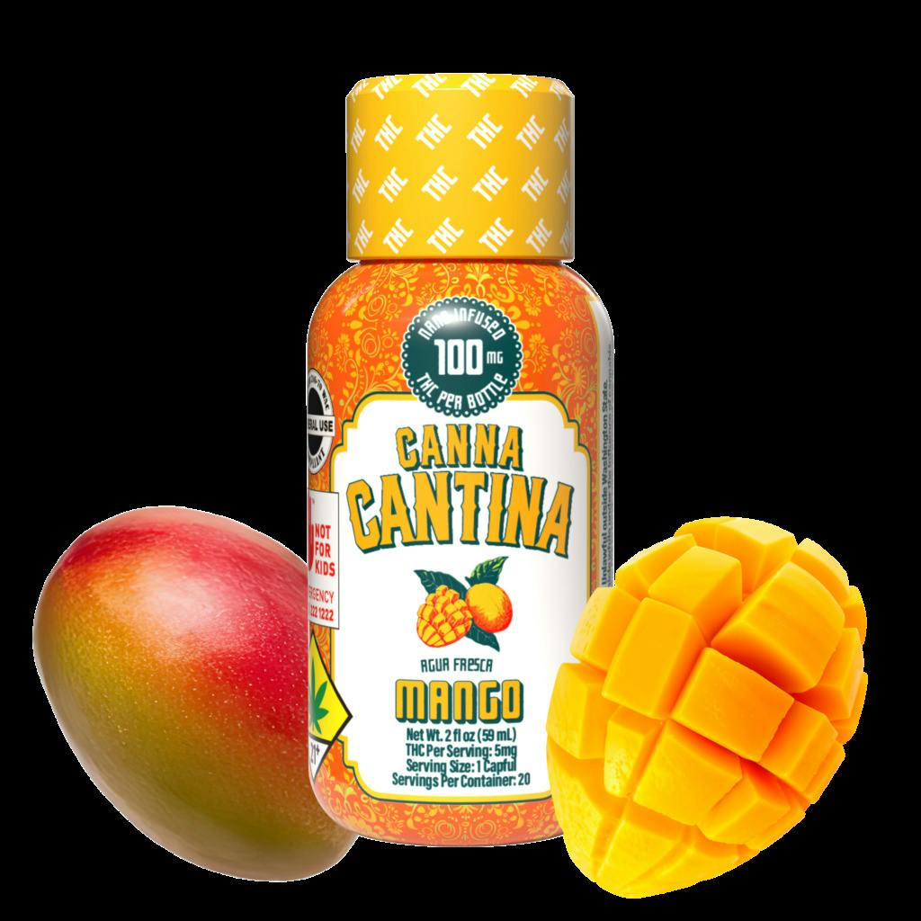 Canna Cantina Mango Limonada Shot 2oz (100mg)