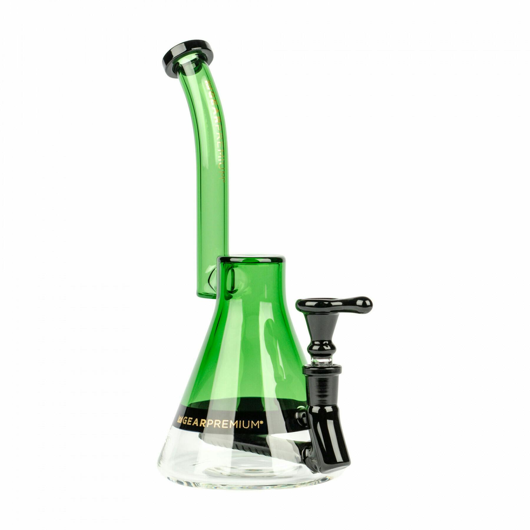 Gear Premium 10" Tall Tuxedo Choice Bubbler - Green