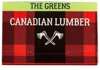 1¼" Greens Rolling Papers by Canadian - The Greens Lumber