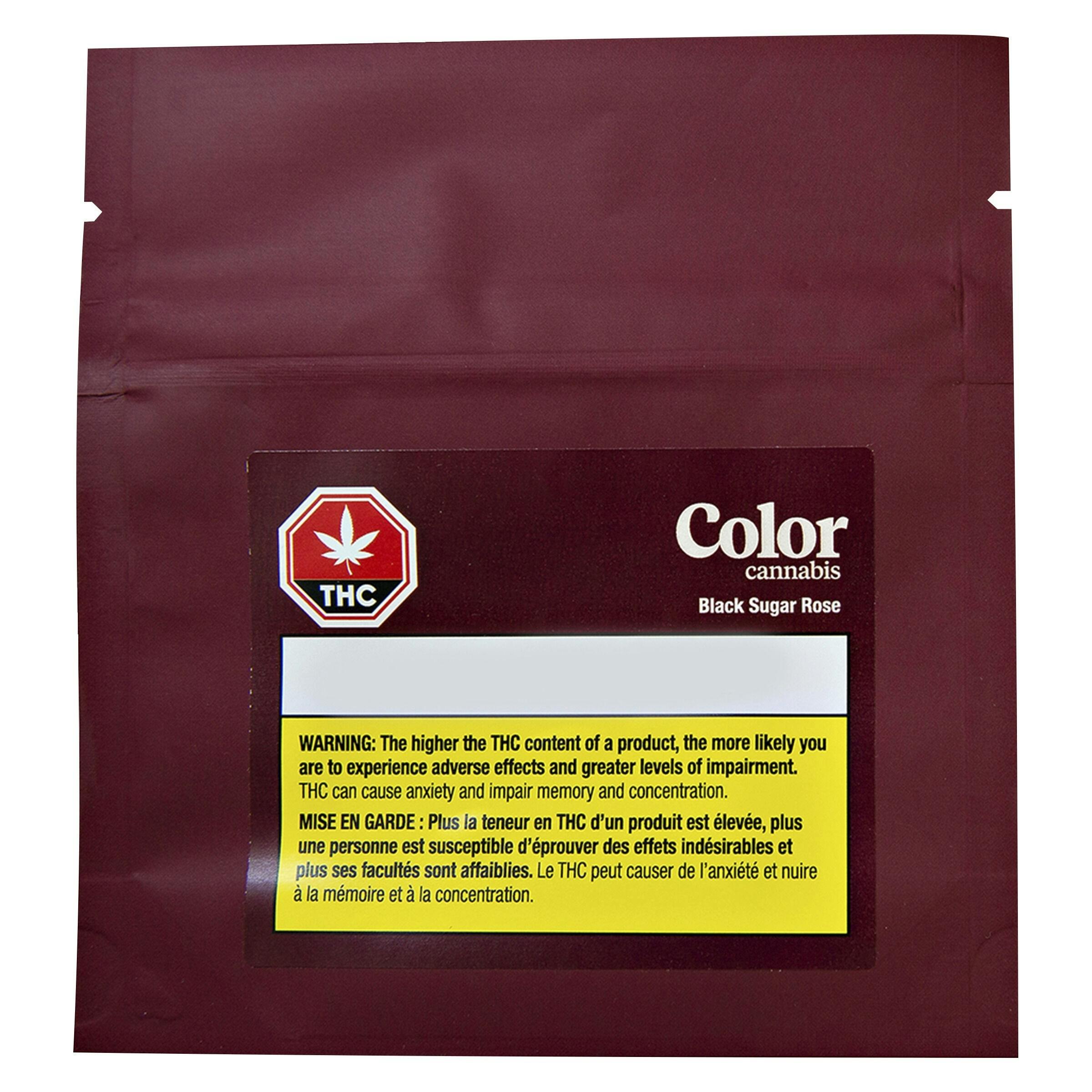 Color Cannabis - Black Sugar Rose Pre-Rolls - 10x0.35g