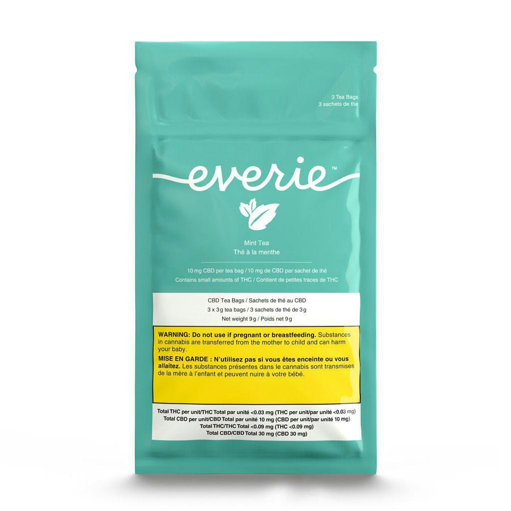 Everie - Mint CBD Tea Blend - 3x3g