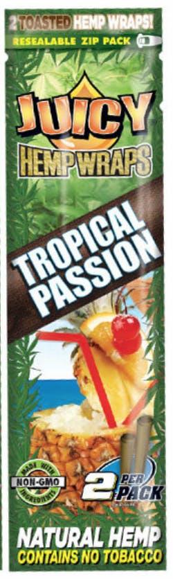 Juicy Hemp Wraps - Tropical Passion