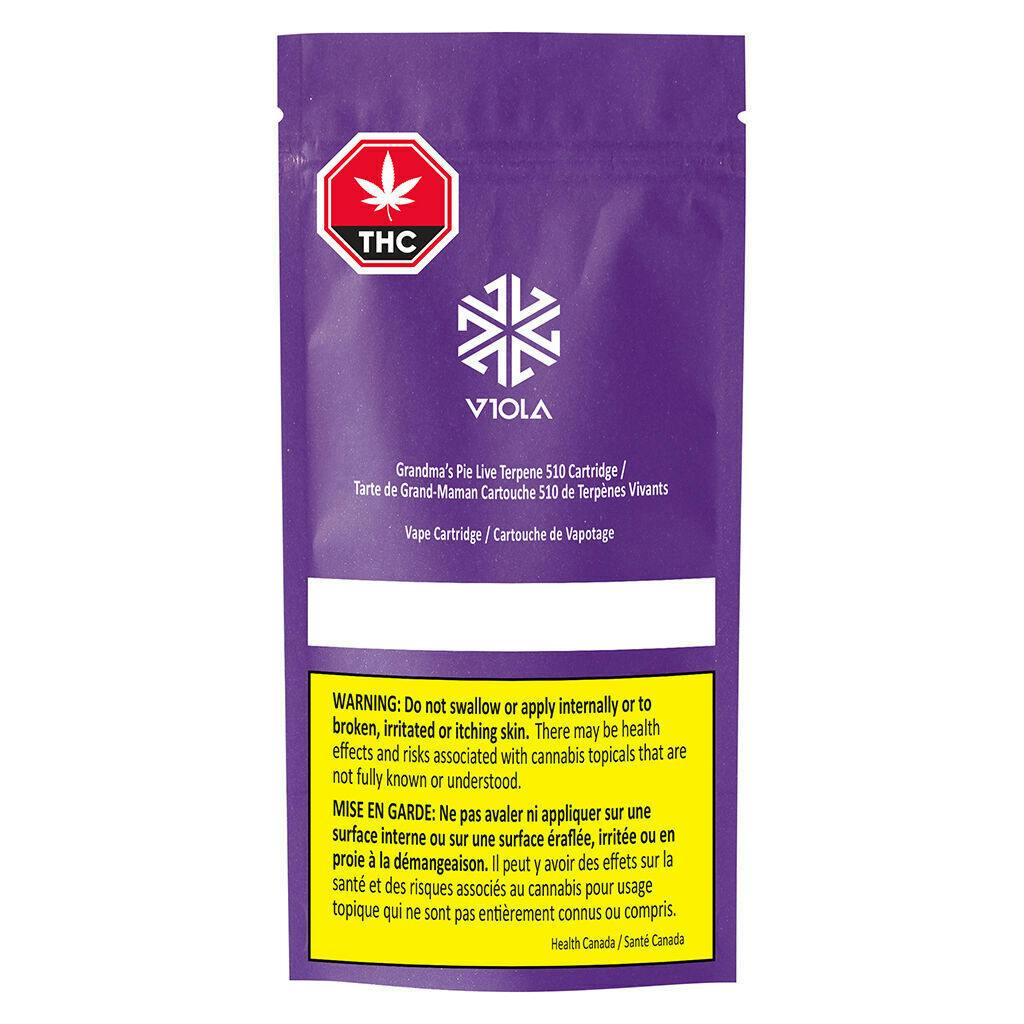 Viola - Grandma's Pie Live Terpene 510 Thread Cartridge - 0.8g