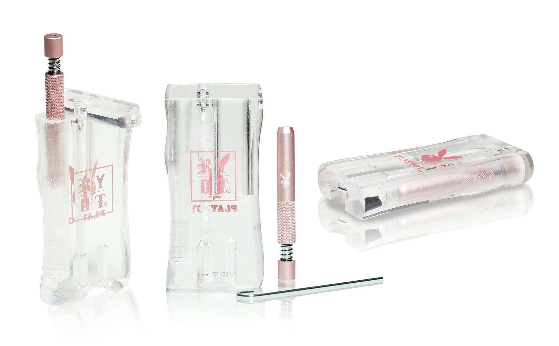 RYOT - Acrylic Dugout with Spring One Hitter - Playboy Clear