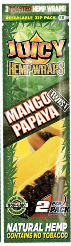 Juicy Hemp Wraps - Mango Papaya