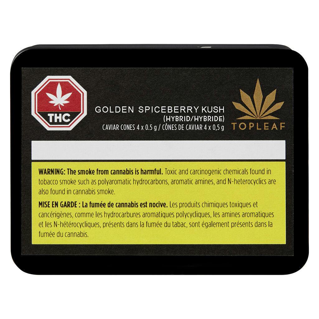 Top Leaf - Golden Spiceberry Kush - 4x0.5g