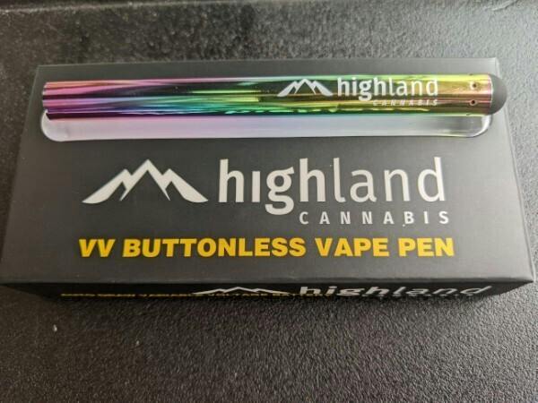 Highland Buttonless Vape Pen