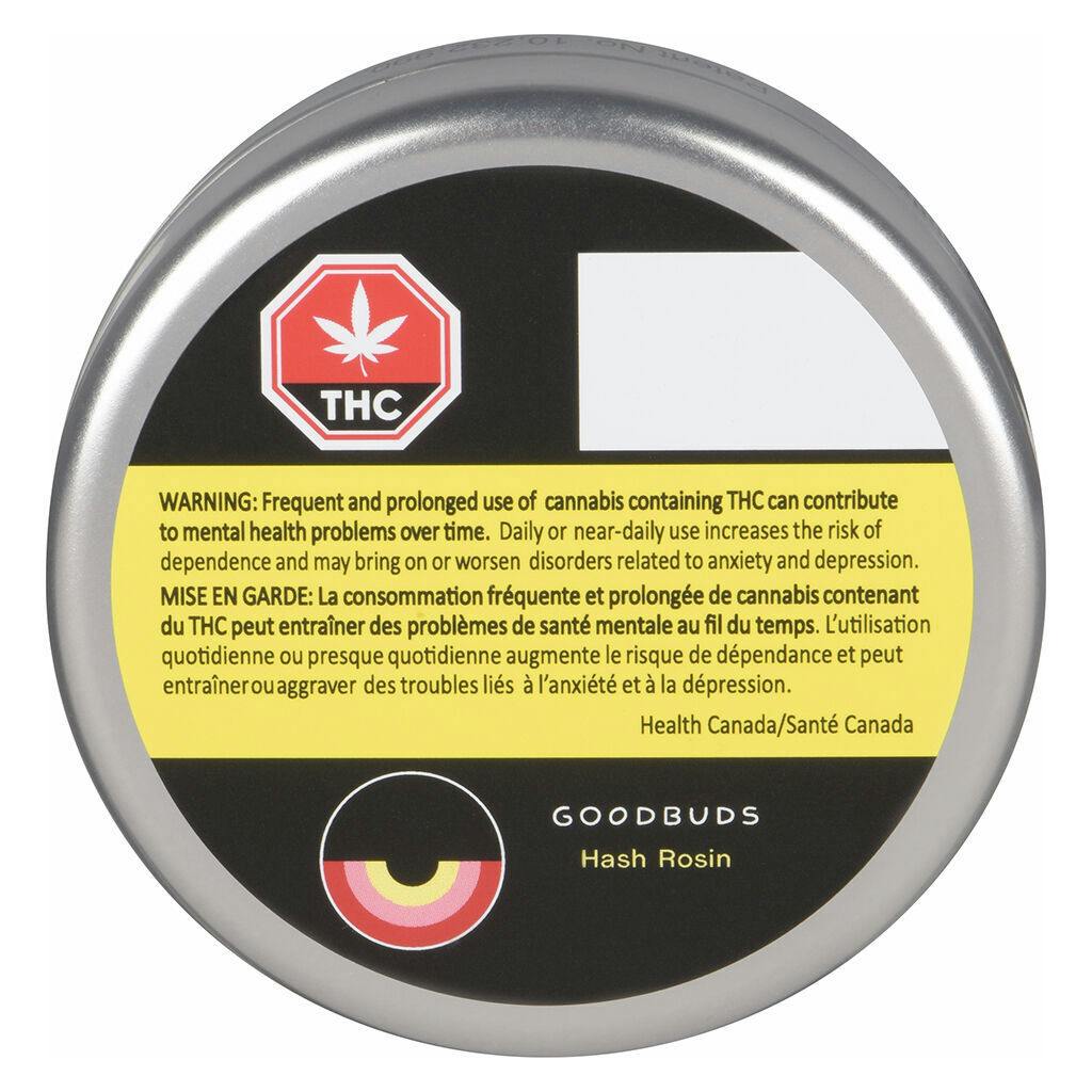 GOOD BUDS - Hash Rosin - Hybrid - 0.5g