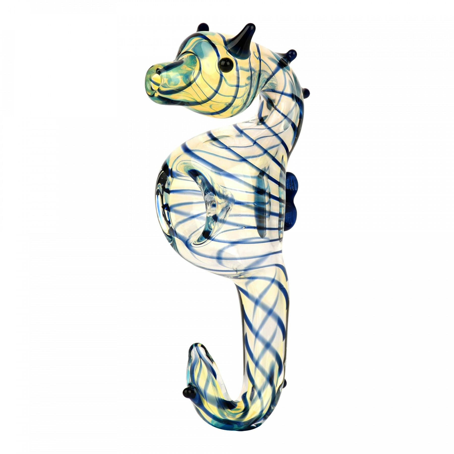 Fun Hand Pipes - 4.75" Glass Seahorse