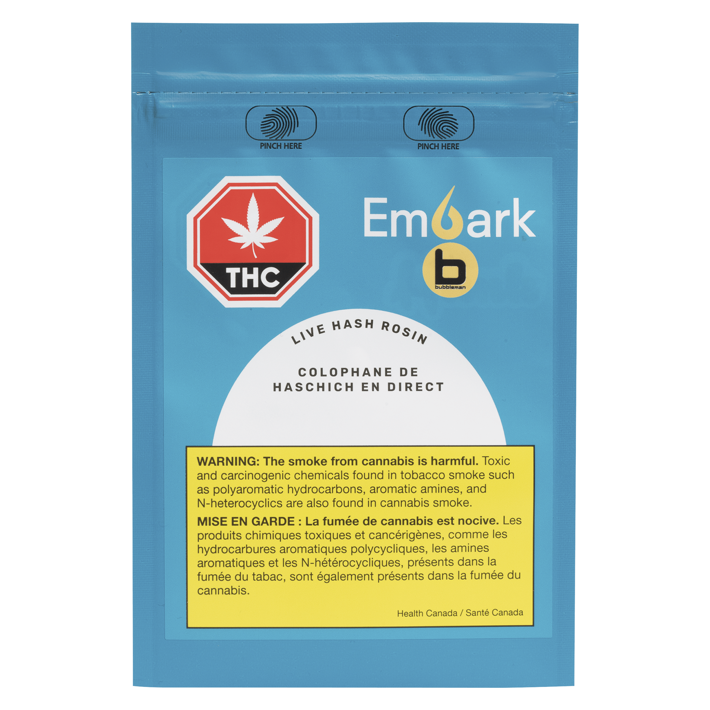 Embark Bubbleman - Live Hash Rosin - Hybrid - 1g