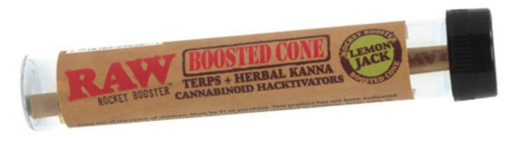 RAW - Rocket Booster Terpene Cones - Lemon Jack