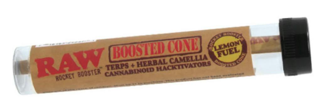 RAW - Rocket Booster Terpene Cones - Lemon Fuel