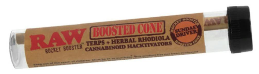 RAW - Rocket Booster Terpene Cones - Sunday Driver