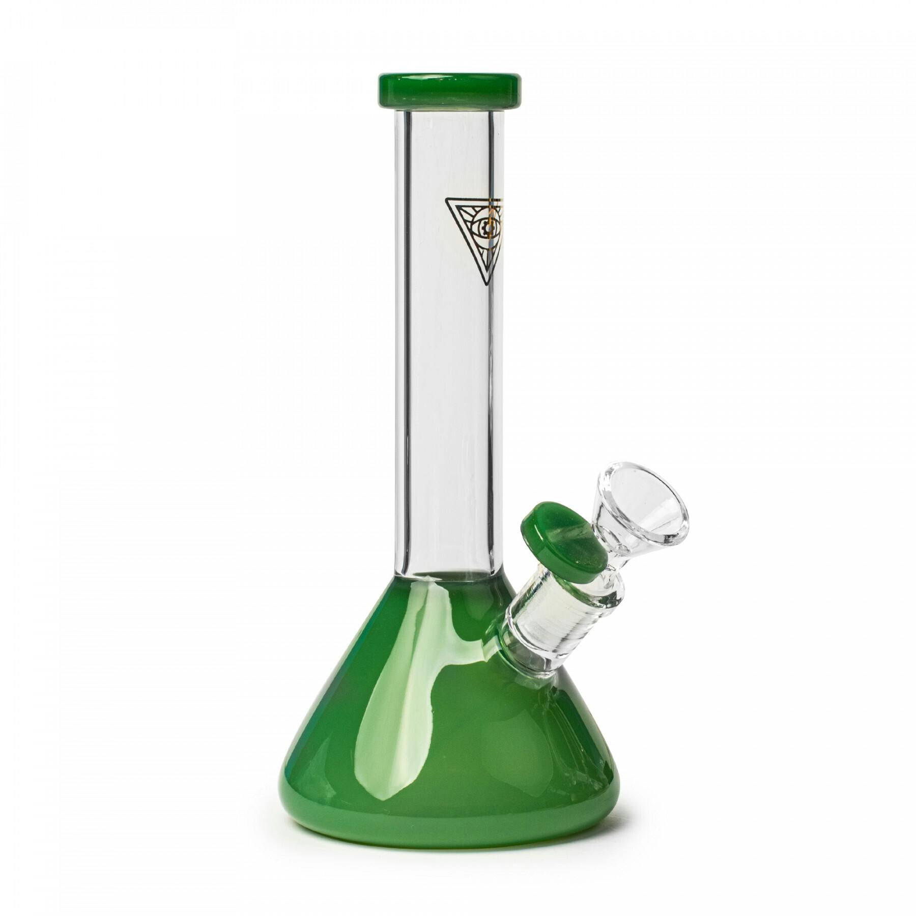 8" Midge Mini Beaker w/Fixed Downstem