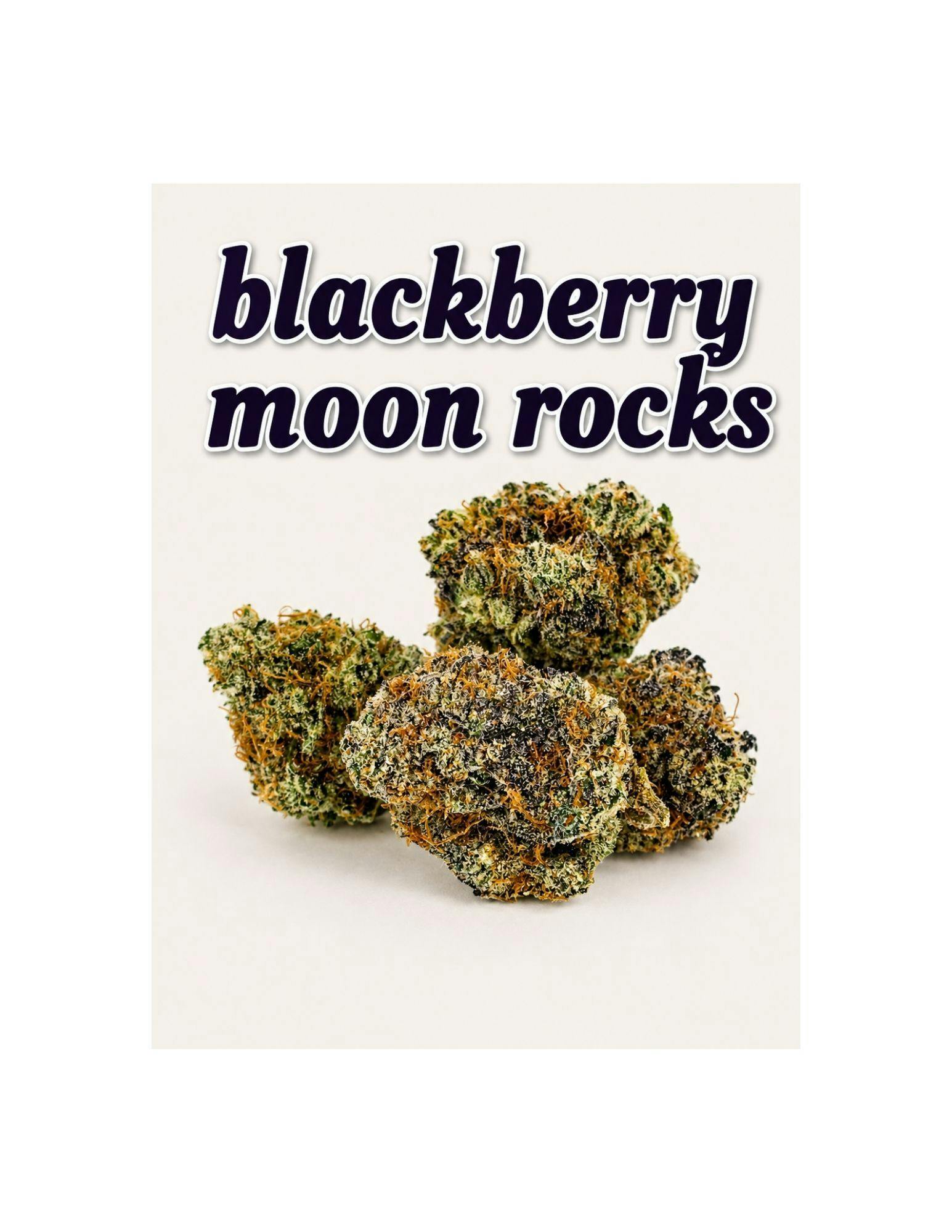 Blackberry Moon Rocks Indica - Deli Style
