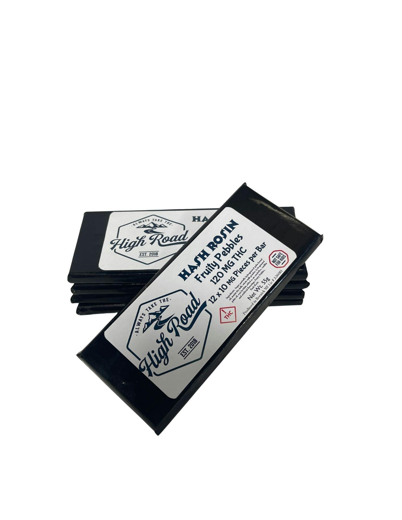 Hash Rosen Fruity Pebbles Chocolate Bar - 120 MG THC High Road