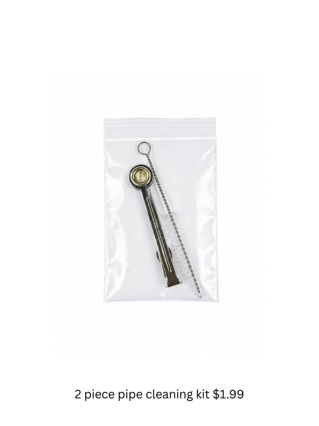 Pipe Cleaning Tools - 2 Piece Set, Brush and Scraping Tool